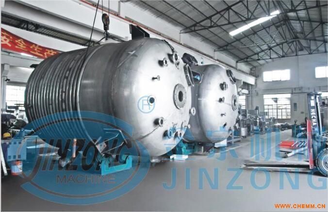供應(yīng)30000l外盤管加熱反應(yīng)釜sus304不銹鋼化工機(jī)械化工設(shè)備